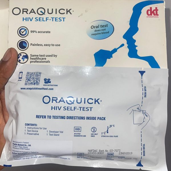 DIY HIV SELF TEST KIT